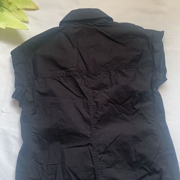 𝅺⭐️j Crew Black Cotton Shirt Dress⭐️ - Picture 8 of 8